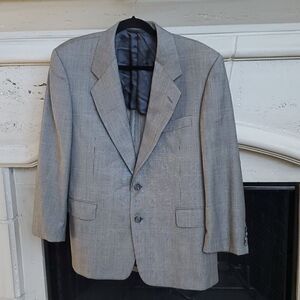 ‎HICKEY-FREEMAN Houndstooth Jacket - Size 41 Short